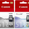 Canon 512/513 Original Ink Cartridge Combo Pack
